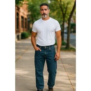 Cinch Men’s Relaxed Fit Jeans 32x34 Blue Denim Western Cowboy Workwear NWT